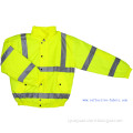 200d 100% Polyester Oxford Fabric with PU Coated Reflective Safety Jacket